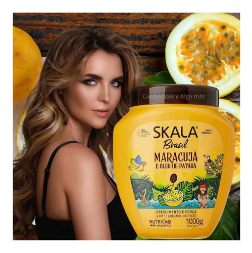 Mascarilla Estimuladora Del Crecimiento Capilar Maracuya