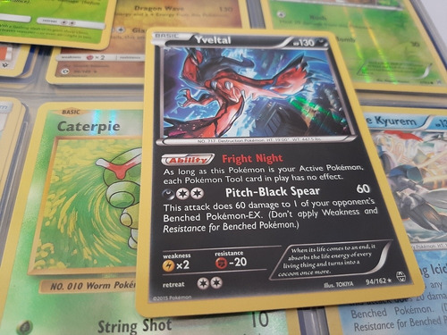 Yveltal 94/162 Holo De Pokemon Tcg