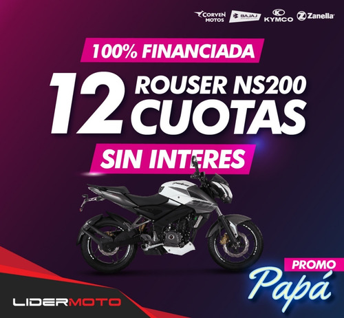 Bajaj Rouser Ns 200 Colores Disponibles Lidermoto San Justo