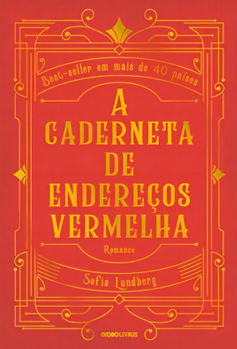 A Caderneta De Endereços Vermelha, De Lundberg, Sofia. Editora Globo Livros, Capa Mole Em Português