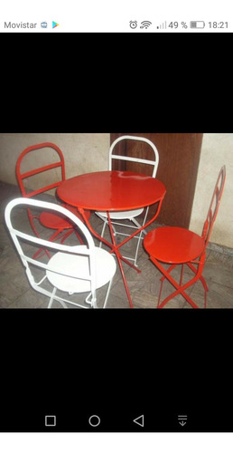 Sillas Y Mesas Plegables Tipo Quilmes
