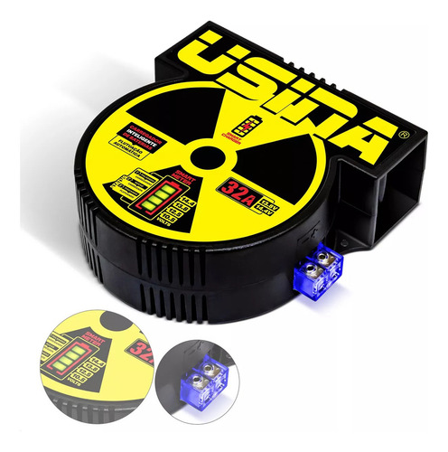Fonte E Carregador De Bateria Usina 12v - 32a Bv