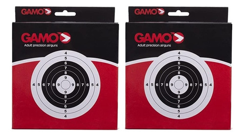 2pack Dianas De Cartón Gamo Para Tiro Al Blanco 100 Piezas