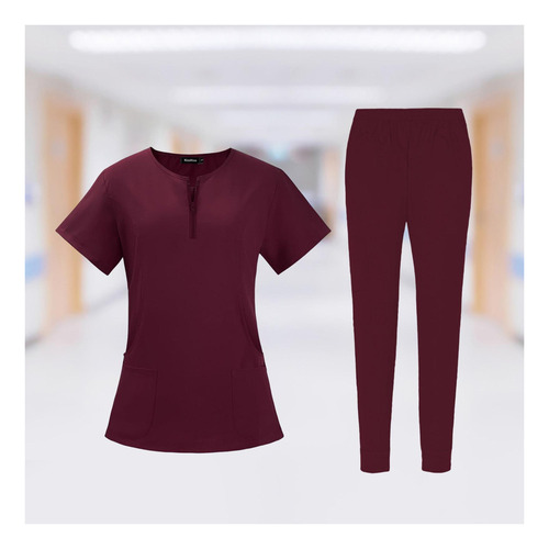 Uniforme De Enfermería Para Hombres Y Mujeres, Conjunto De