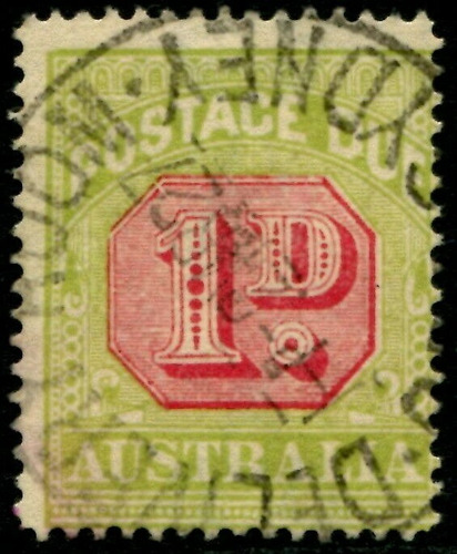 Imagen 1 de 1 de Estampillas Australia 1922 - Postage Due / Franqueo Adeudado