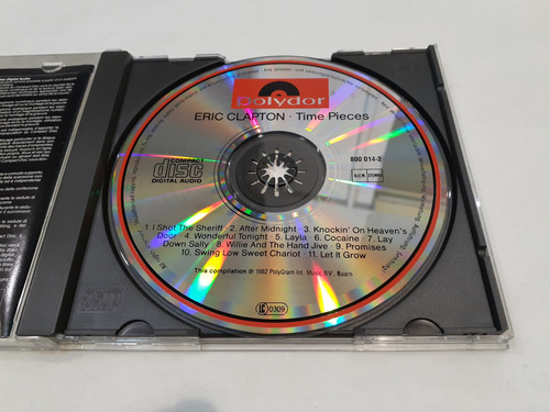 Time Pieces (the Best Of Eric Clapton) - Cd 1982 Alemania Nm