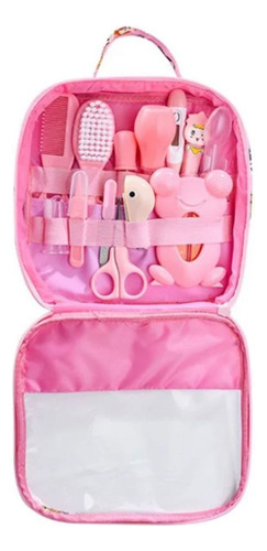 Set Higiene Bebé Cuidado Salud Kit 14 Piezas Completo Color rosado Una Ganga