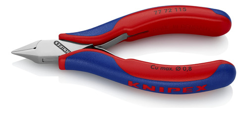 Knipex Electronics Cortador Diagonal Mini-cabeza Puntiaguda