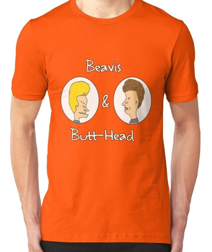 Playera Camiseta Caricatura 90s Retro Beavis Herman + Regalo