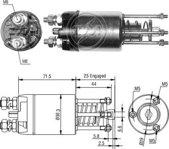 Automatico Arranque Fiat Cinquecento Panda C/marelli 12v