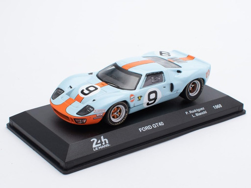 Opo 10 - Coche Miniatura 1/43 Compatible Con Ford Gt40 - Rod