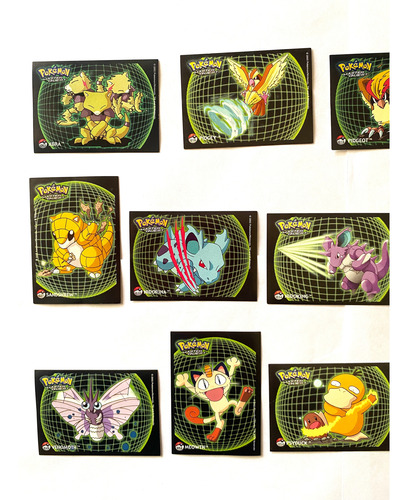 Figuritas Pokemon Máster Quest Lote 1 Son 15 Figuritas Poquemon Ninguno