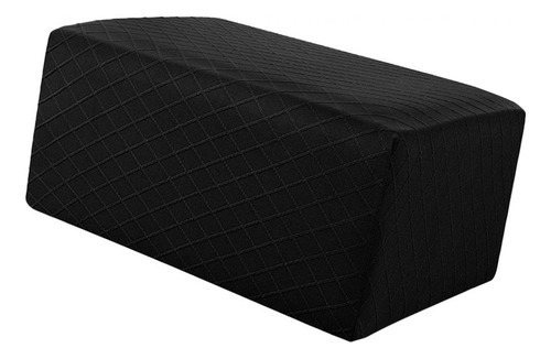 Slipcover Stretch Reposapiés Sofá Cubierta Negro