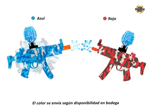 Metralladora Bolas Hidro Gel Juguete Elige M416 O Mp7 O Mp5