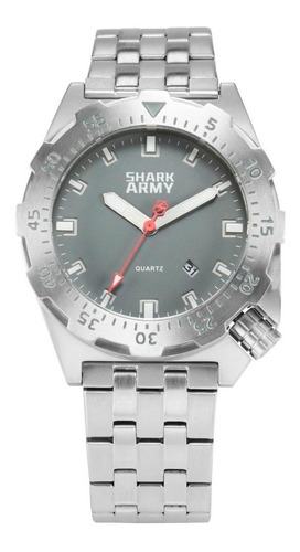 Reloj Shark Army Marine Corps Acero Inoxidable Colores