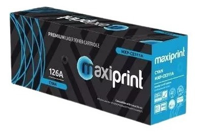 Toner Hp Ce310a Negro Compatible Maxiprint (126a) Cp1025