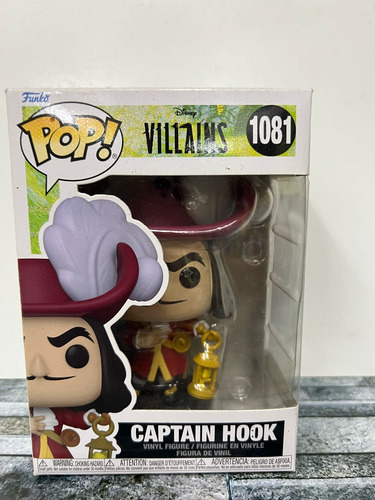 Funko Pop! Disney: Villanos - Capitán Hook 1081