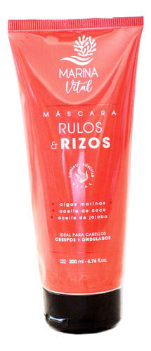 Mascara Rulos Y Rizos Marina Vital 200 Ml