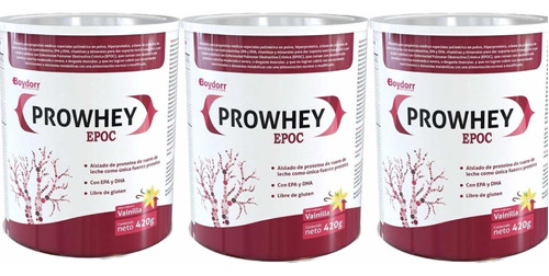 Prowhey Epoc 420g Pack X3 - g a $302