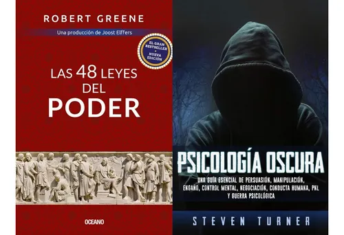 2 Libros - Las 48 Leyes De Poder + Psicologia Oscura
