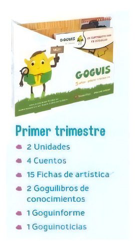 Goguis P5 Carpeta 1 Trimestre: Primer Trimestre, De Estebanez Estebanez, Aurora., Vol. 1. Editorial Editorial Vicens Vives, Tapa Blanda En Español
