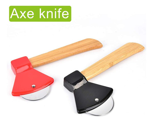 Rueda De Pizza, Cuchillo De Acero Inoxidable Premium Axe De