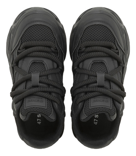 Zapatillas 47 Street Orbit Mujer Negra Solo Deportes