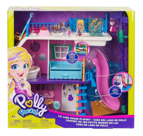 Imagen 2 de 6 de Polly Pocket Casa De Vacaciones Fch21. Bestoys