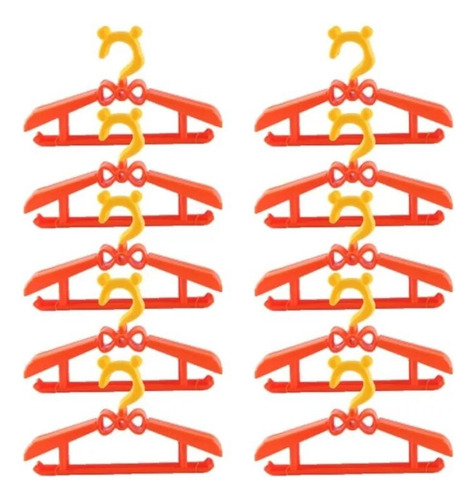 Set 10 Gancho Colgador Extensible Ropa Niño Bebé Winnie Pooh
