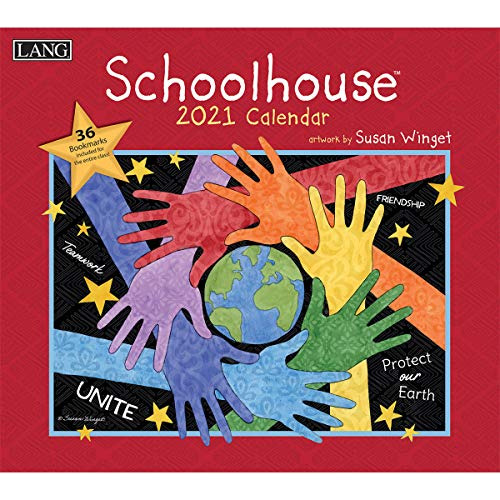 Calendario De Pared Escolar 2021 Schoolhouse (219910019...