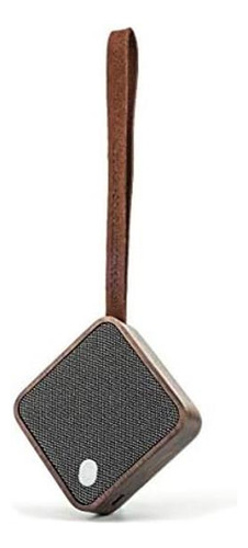 Gingko Mi Square Pocket Altavoz Bluetooth 3 X 3 Nogal Portát