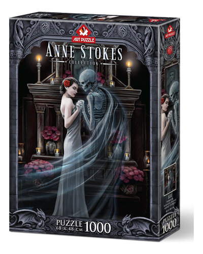 Rompecabezas Por Siembre Almas Anne Stokes 1000 Art Puzzle