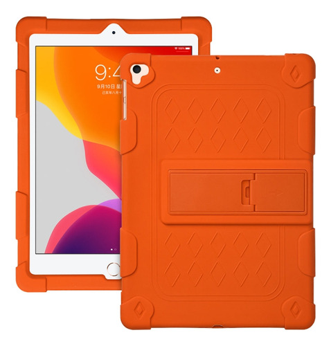 Funda De Silicona Naranja Para iPad 9.7 2018/2017/air 2/air/