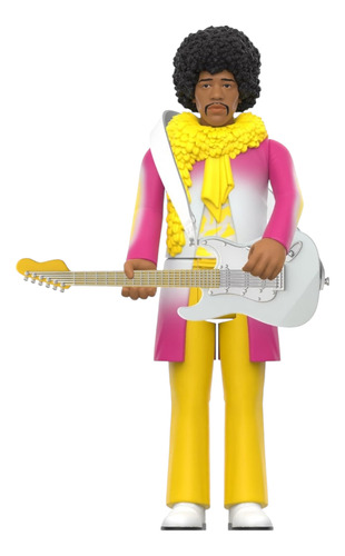 Jimi Hendrix Figura De Acción Re Action Figures