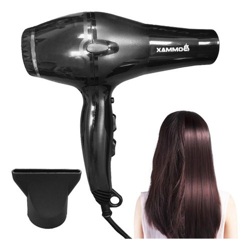 Secador De Cabelo Silencioso Secagem Rápida Potente 3000w