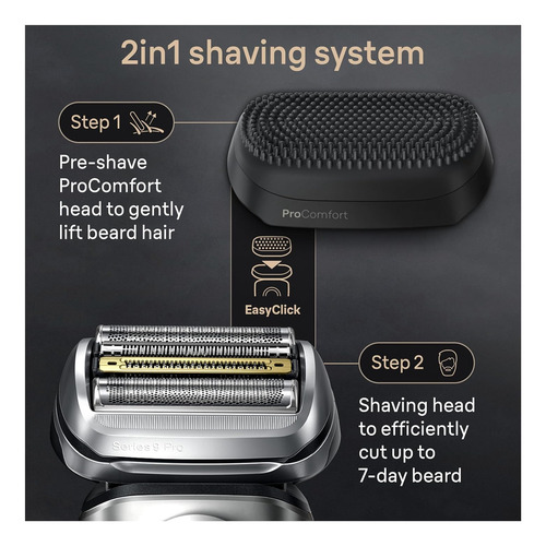 Braun Series 9 Pro + 9597 Cc Afeitadora Eléctrica