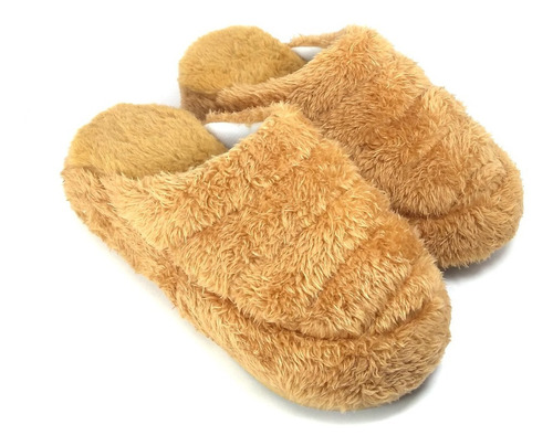 Imagen 2 de 8 de Pantufla Mujer Invierno Abrigo Cerradas Moda Indica Citadina
