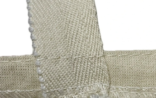 10 Bolsas Tote Grande Lienzo 50x40 - Ecológica 100% Algodón Tela Lisa