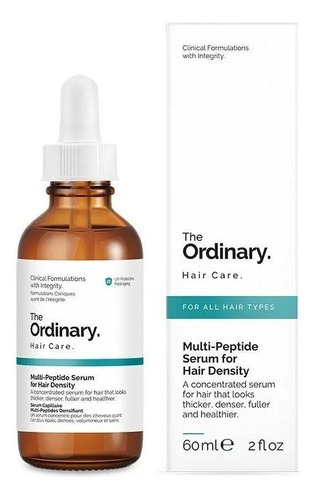 The Ordinary Multi Peptide Serum For Hair Density *60ml* Momento de aplicação Dia/Noite Tipo de pele Todo tipo de pele