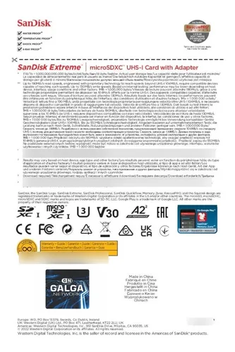 Sandisk extreme micro deals sd card
