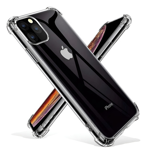 Funda Para Iphone Transparente Antigolpes Reforzada Iph 11 Pro Max Lisa