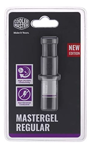 Pasta Térmica Cooler Master Mastergel Regular, 1.5ml, Cinza