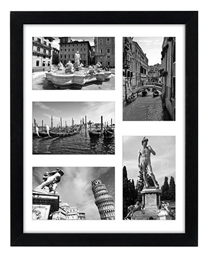 Picture Collage 11x14 Marco - Muestra Cinco 4x6 Pulgadas Rep