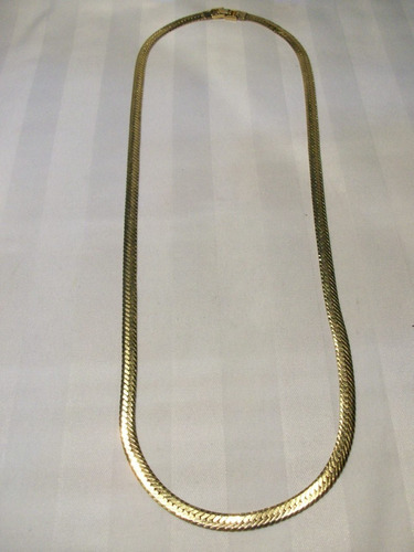 Imagen 1 de 3 de Cadena Collar Italia Gruesa 60x0,5 3baño Oro 18k Ventagaraje