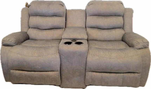 Sofa Reclinable Doble De 2 Puesto