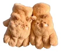 Comprar Guante De Felpa De Capibara, Manoplas Cálidas De Animales