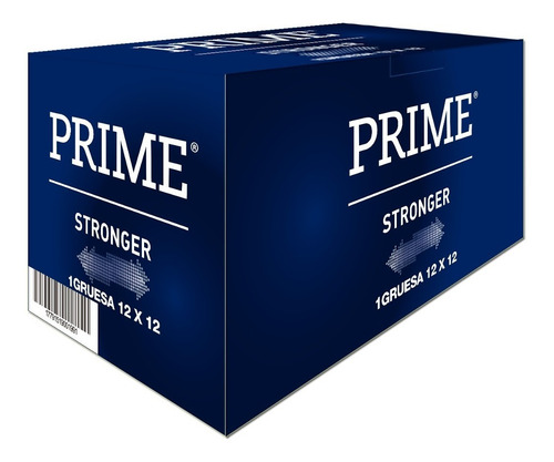 Preservativos Prime Stronger X144 Unidades Mas Resistete