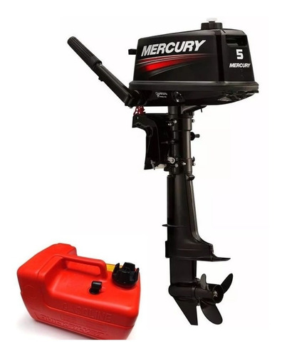 Imagem 1 de 1 de Motor De Popa Mercury 5 Hp 0km Pgto A Vista - Pronta Entrega