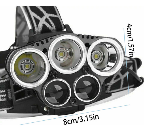 Luces Nocturnas D, 6 Modos, 5 Bombillas, Recargables Por Usb