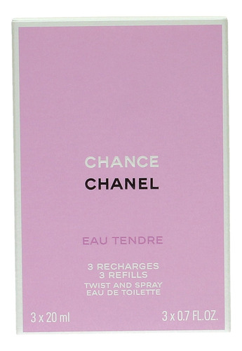 Eau Tendre Eau De Toilette Chanel Chance, 60 Ml